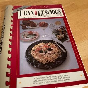 Lean and luscious cookbook